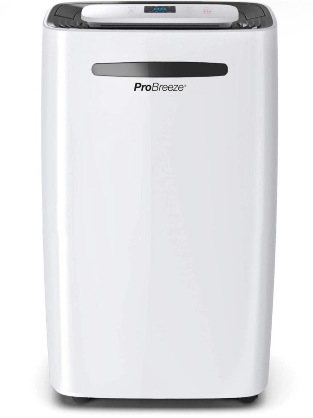 White Portable Dehumidifier - Efficient Home Moisture Control